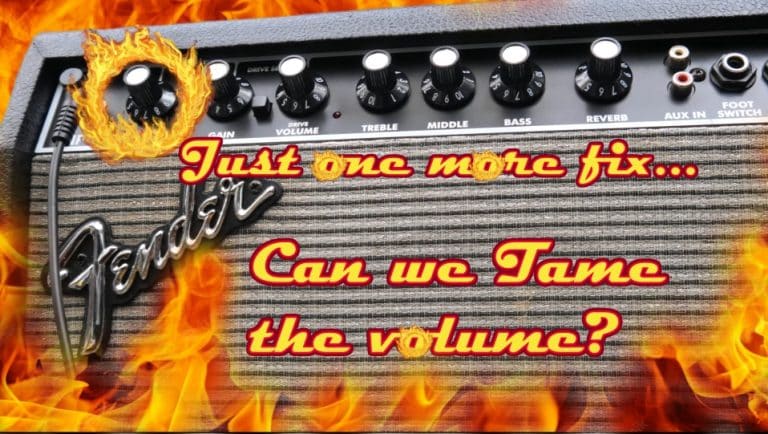 Fender Frontman 25R gets a new volume pot