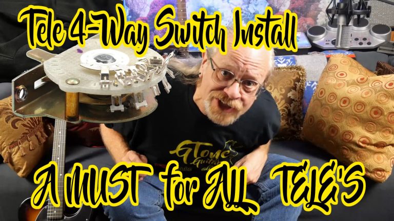 A must have Tele modification - 4 Way Series Parallel Switch install