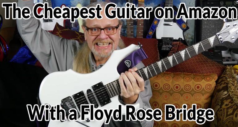 I Bought the Cheapest Guitar on Amazon with a Floyd Rose Bridge