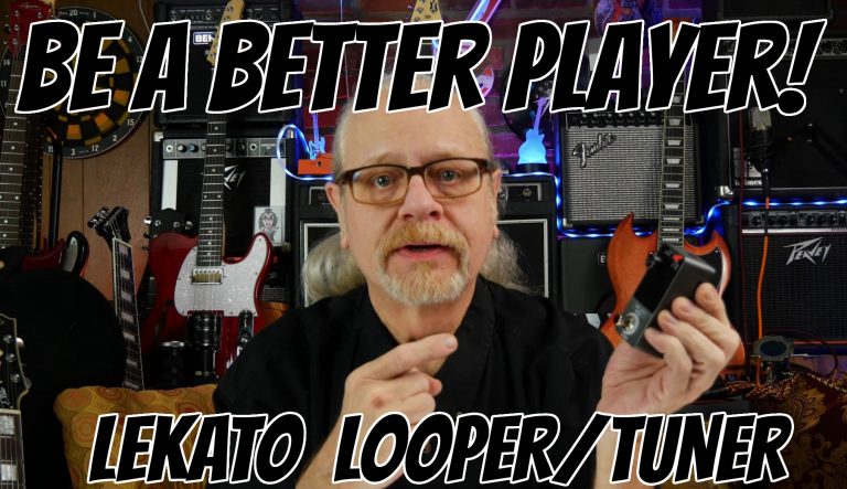 LEKATO Looper Tuner Min Guitar Pedal Demo and Review-Thumbnail
