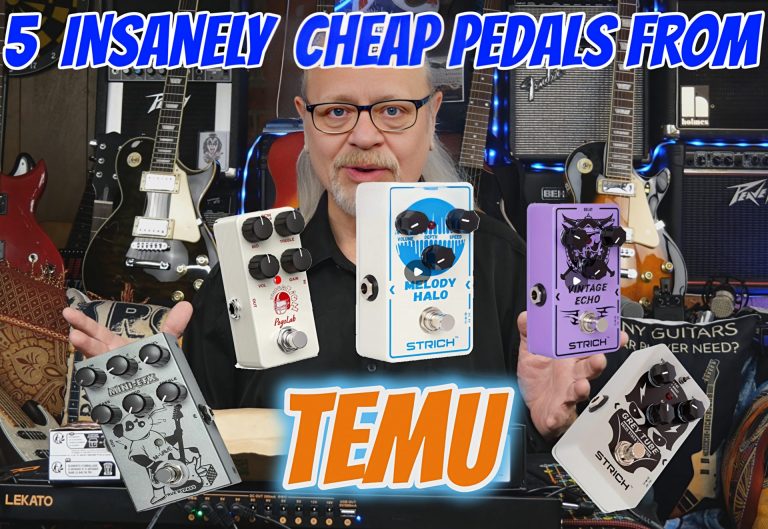 5 More Insanely Cheap Pedals From TEMU